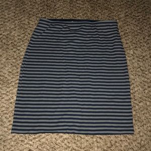 Hollister striped skirt